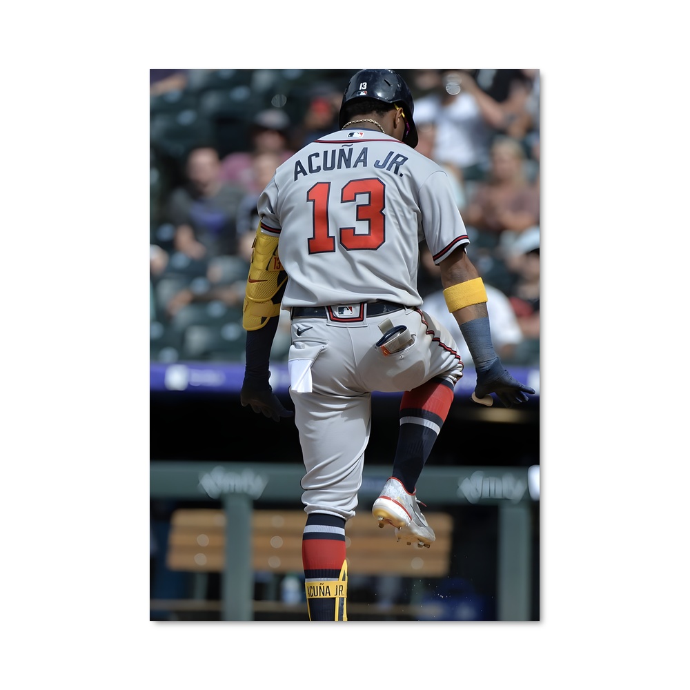 Poster Ronald acuna plate